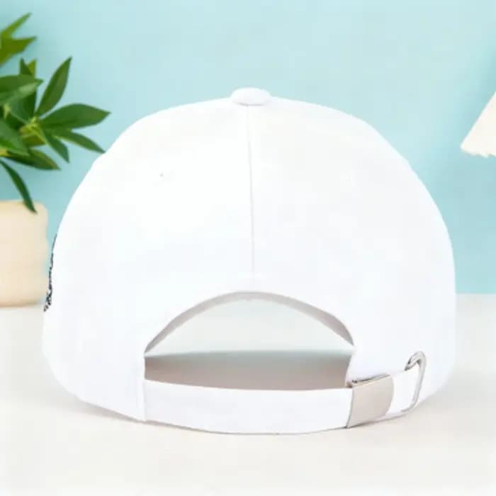 Casquette de baseball classique New York blanche