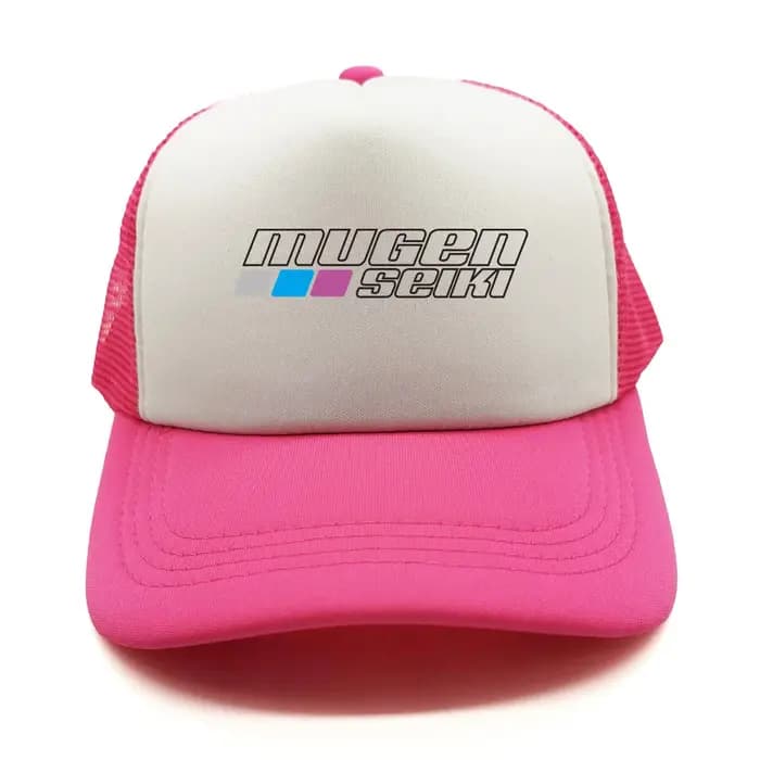 Casquette de camionneur Mugen Seiki, casquette de Baseball, cool, été, filet en maille, chapeaux Snapback