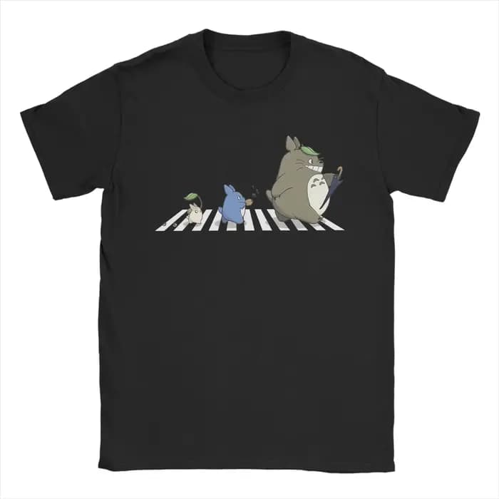 T-Shirt Anime Totoro-Miyazaki pour hommes