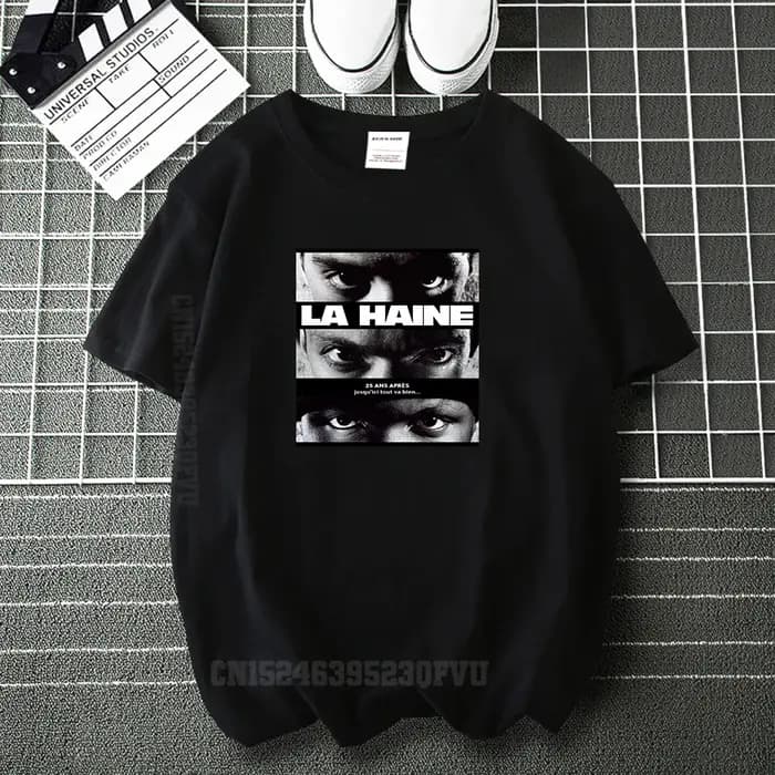 1995 La Haine film coton T-Shirts hommes femmes Hip Hop