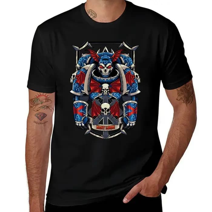 85. Night Lords T-Shirt t-shirts pour homme coton doux t-shirts coton 100% T-Shirt