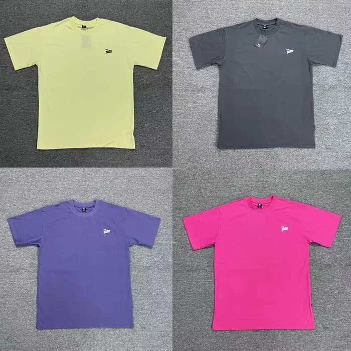 T-shirt Patta d'été jaune
