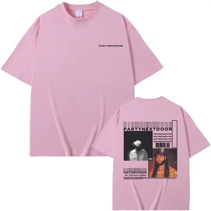 T-shirt imprimé double face pour hommes
