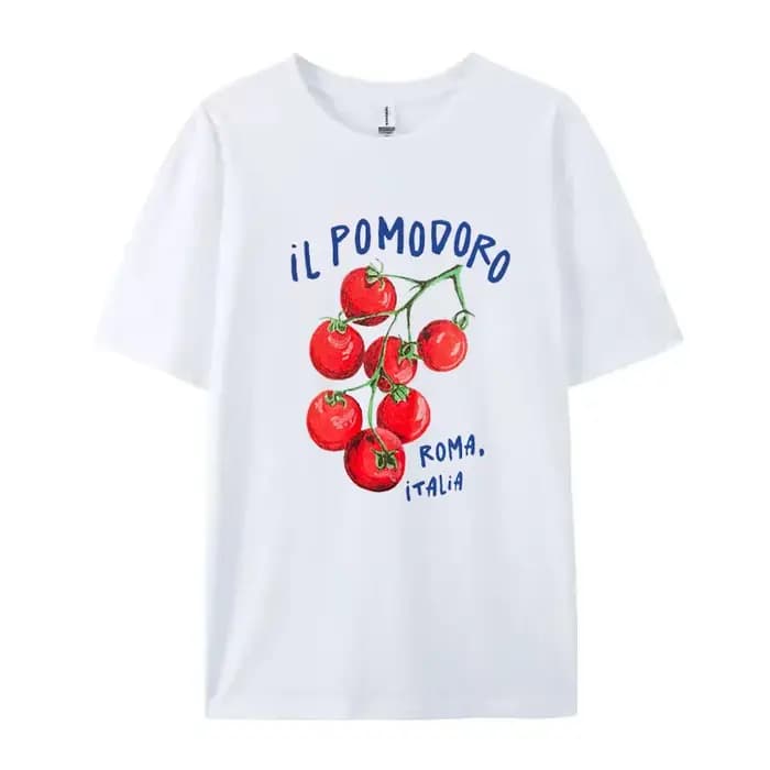 T-Shirt manches courtes col rond femme