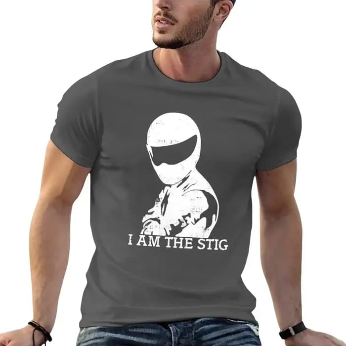 T-shirt I Am The STIG, t-shirts avec imprimés
