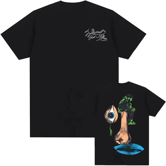 Macc Miller-T-shirt à manches courtes et col rond pour homme et femme