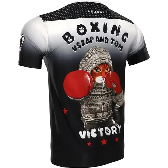 Muay Thai sport hommes T-Shirt drôle impression 3D à manches courtes T-Shirt été décontracté col ron