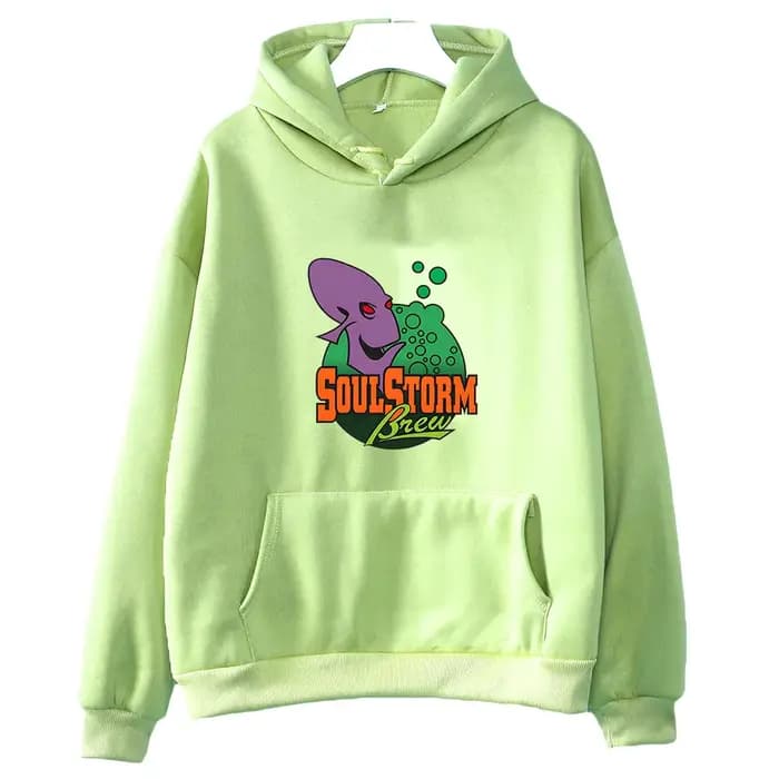 Oddworld-Sweat à capuche avec impression graphique