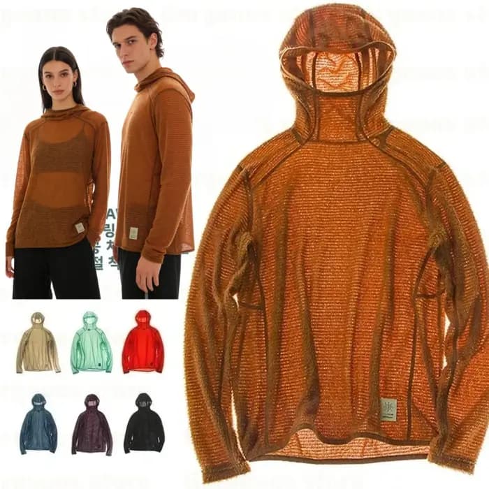 T-shirt à capuche respirant et léger pour homme