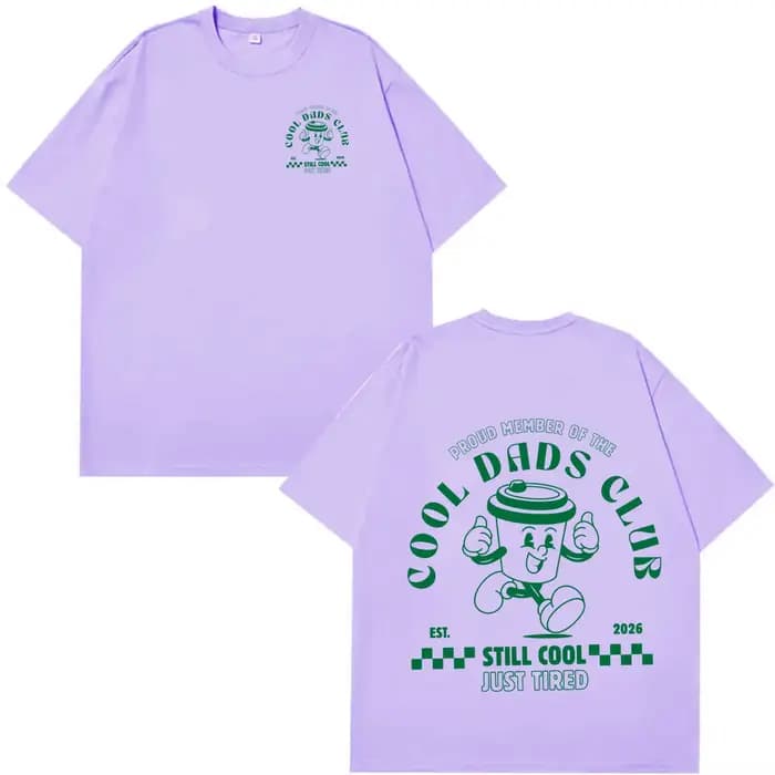 Cool Dads Club Coffee Meme 2026 T-shirt Homme Femme Mode