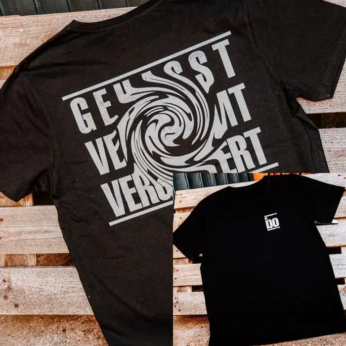 T-Shirt en coton avec image graphique Helden De Tioz Böhse Onkelz pour hommes et femmes, Streetwear d'été