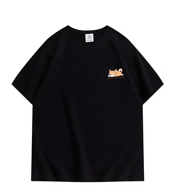 T-shirt de style rétro Stray World avec motif SKZ It Tap DomiATE, adapté à toutes les saisons, col r