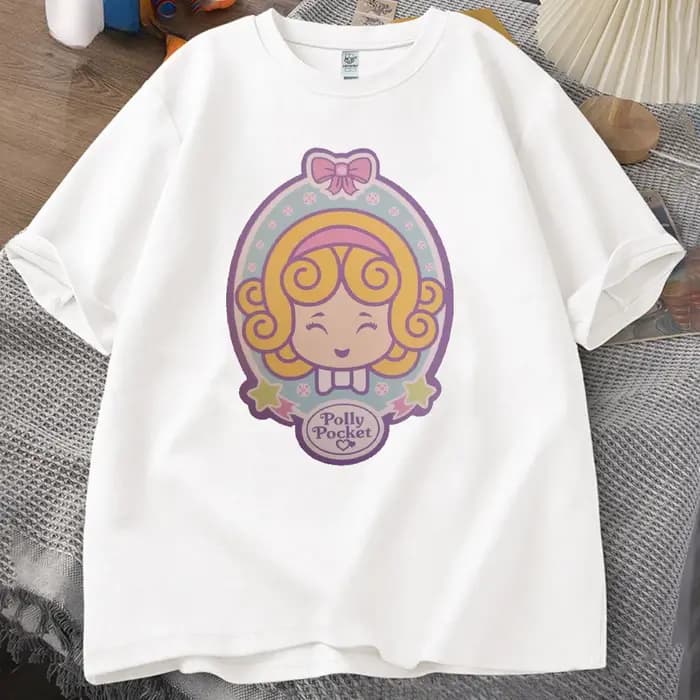 Polly poche imprimé t-shirts hauts