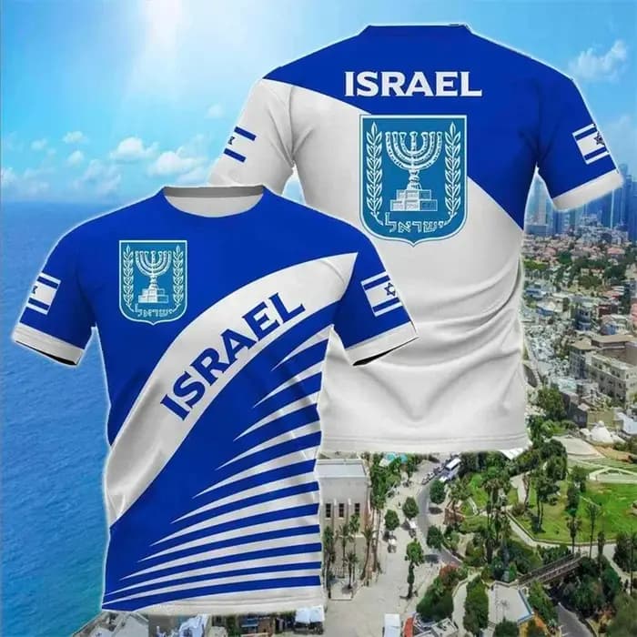 T-shirt imprimé en 3D pour hommes