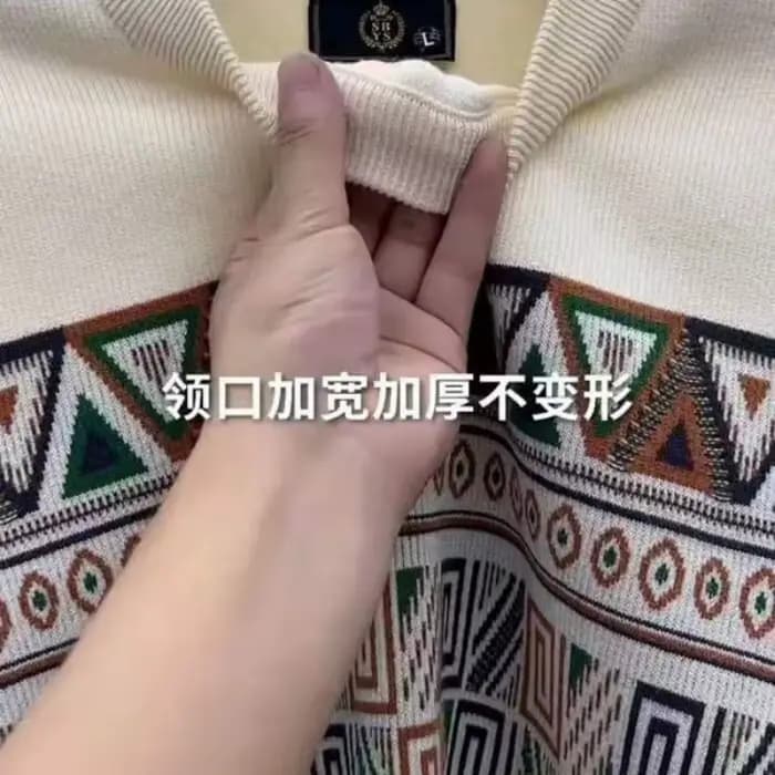 2025 nouveau sweat-shirt pour hommes automne et hiver à la mode décontracté chaud tricoté pull