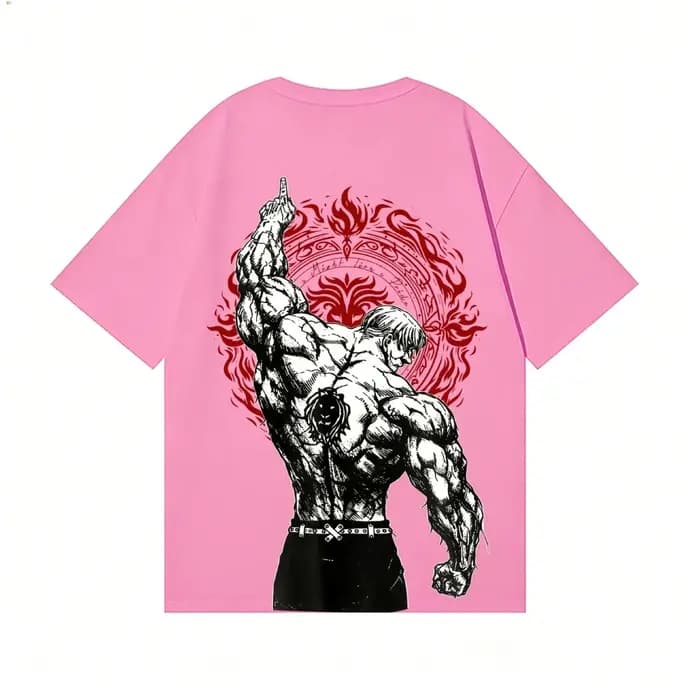 T-shirt Anime Lion's Sin of Pride Escanor – Vêtements Streetwear Homme et Femme de Haute Qualité – Nouvelle Collection Été 2026