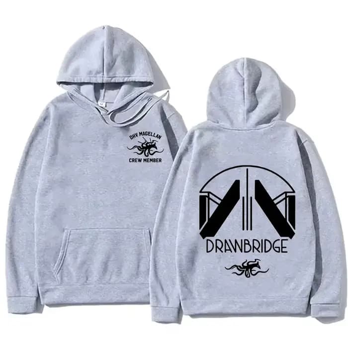 DHV MAGELLAN Crew Member Hoodie Game DEATH STRANDING 2 on The Beach Pullover Fashion Design unisexe Impression graphique Sweat-shirts