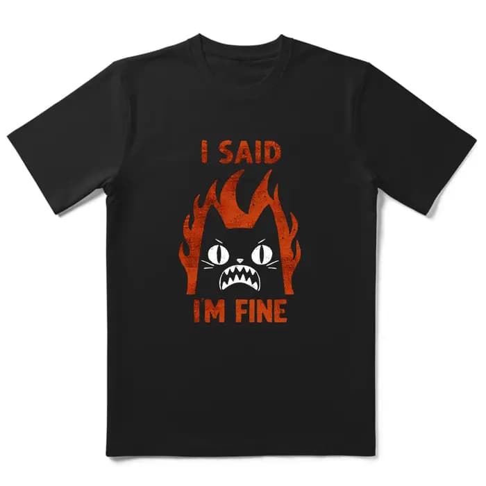 COOLMIND 100% coton décontracté à manches courtes impression drôle hommes t-shirt été cravate ample