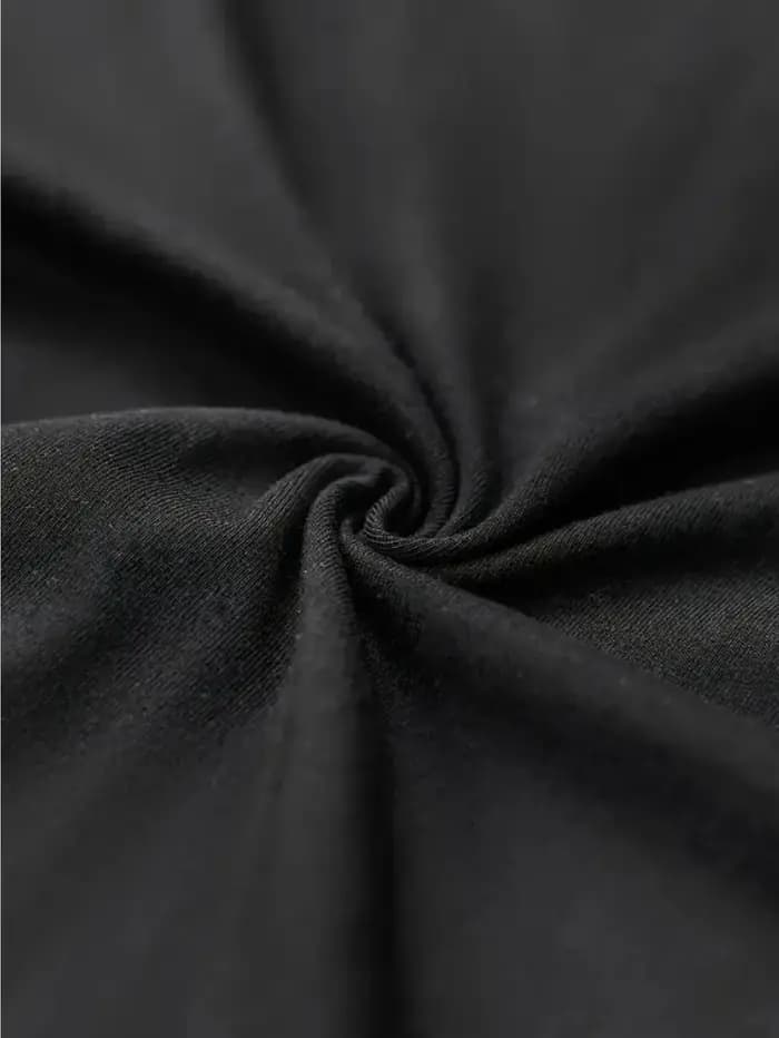 T-shirt décontracté pour homme 100% coton à manches courtes avec col rond