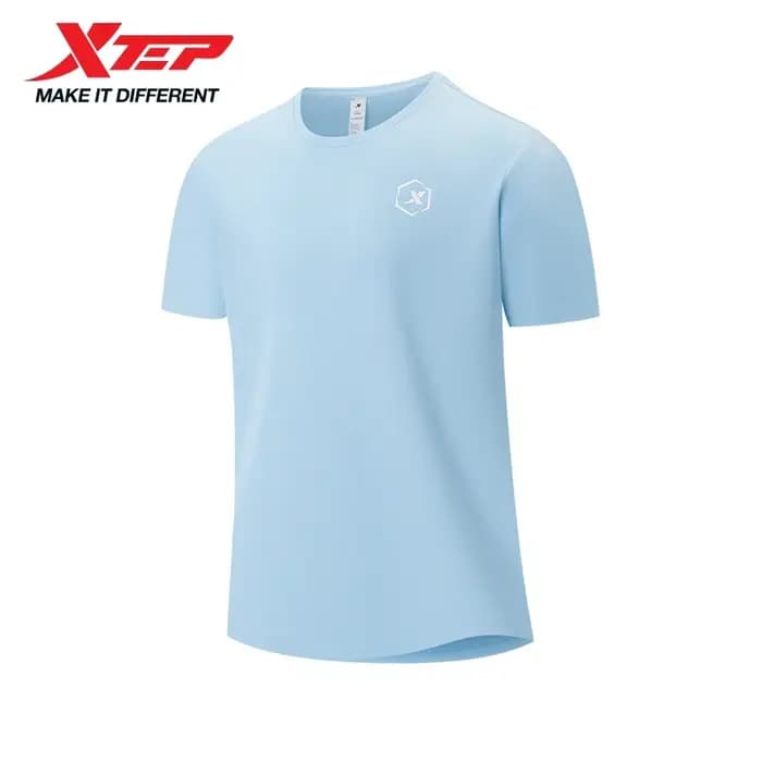 Xtep T-Shirt à manches courtes et col rond pour hommes