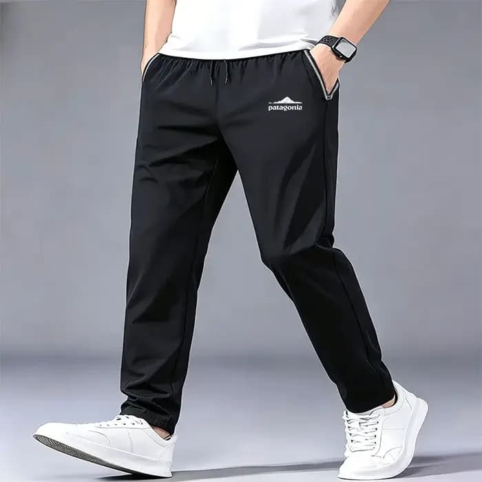 Pantalon de jogging pour hommes avec logo montagne imprimé
