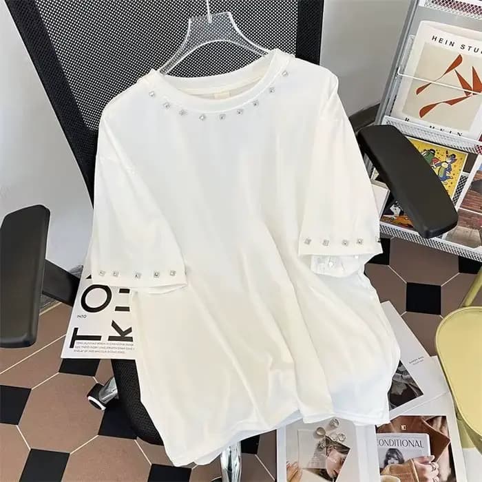 T-shirt à manches courtes de Style américain pour hommes