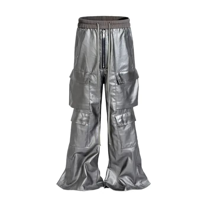 Owen Seak – pantalon Cargo pour hommes, Baggy, coupe ample, tactique, cordon de serrage, taille élas