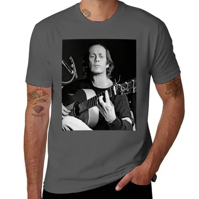 Paco de Lucia T-Shirt g homme t-shirts pour hommes