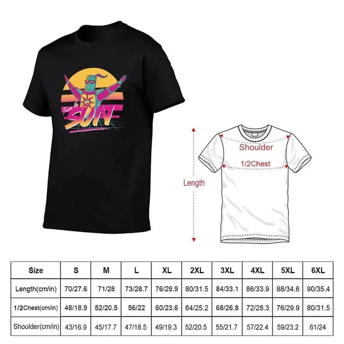 T-shirt Praise The Sun