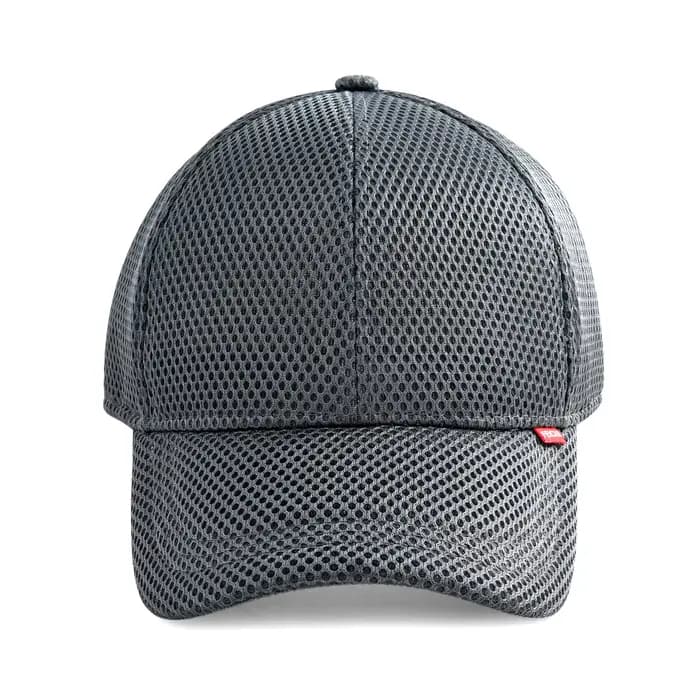 Casquette de baseball unisexe FEICUI 6 panneaux en maille pour l'été, casquette de course couleur un
