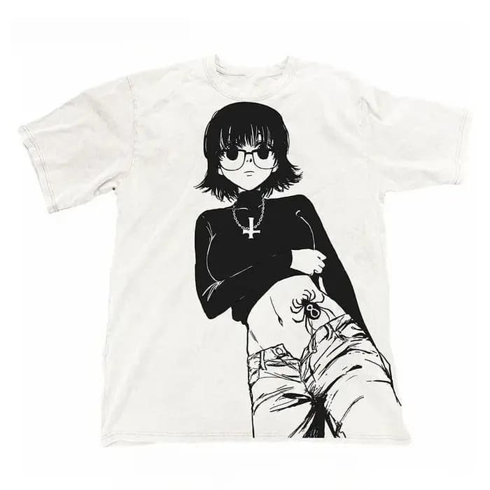 T-shirt Hunter X Hunter, vêtements pour toute l'année, vêtements de personnalité, grande taille, uni