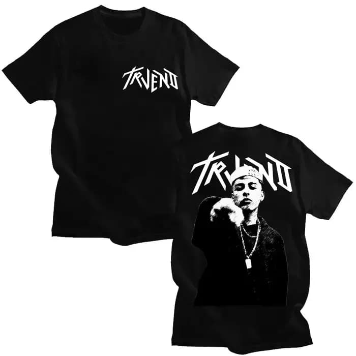 Rappeur Trueno Album Tour 2025 graphique t-shirt hommes mode Hip Hop rétro à manches courtes coton s