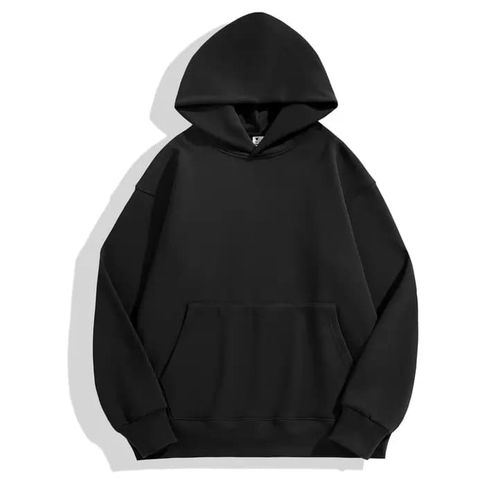 16.9oz 480gsm coton lourd Plus velours pull à capuche hommes épaissi serré polaire