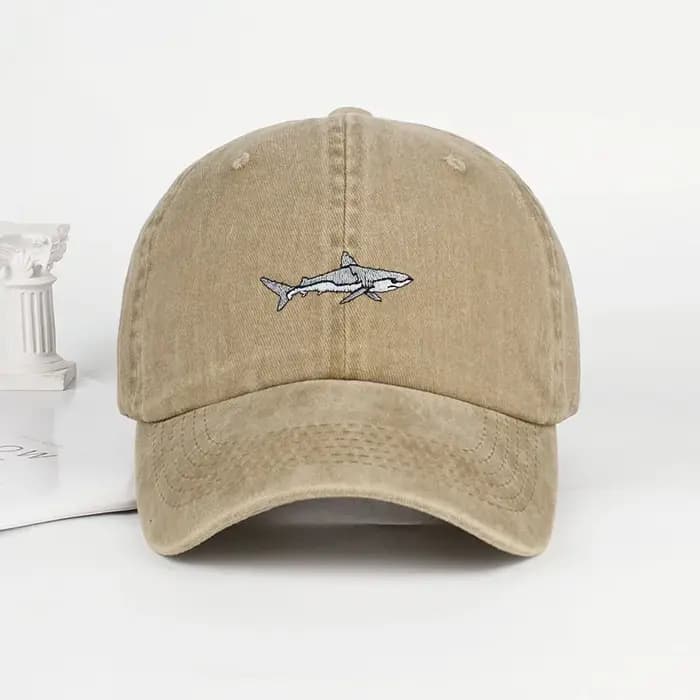 Casquette de baseball brodée MLFO Shark