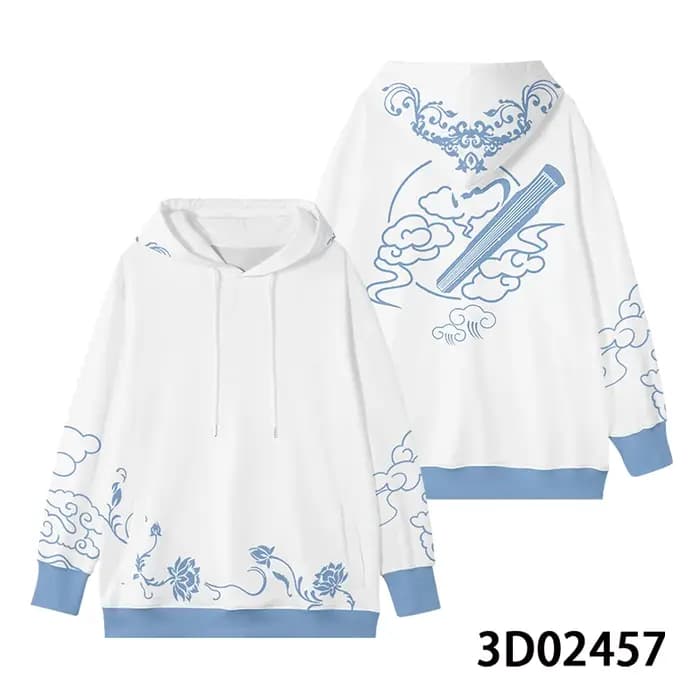 Anime Mo Dao Zu Shi Wei Wuxian sweat à capuche Cosplay femmes hommes Harajuku