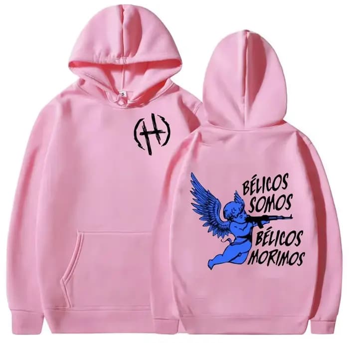 Sweat à capuche rétro à manches longues pour hommes et femmes