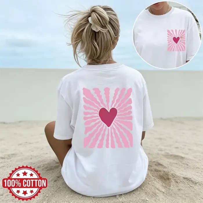 T-shirt en coton pour femme