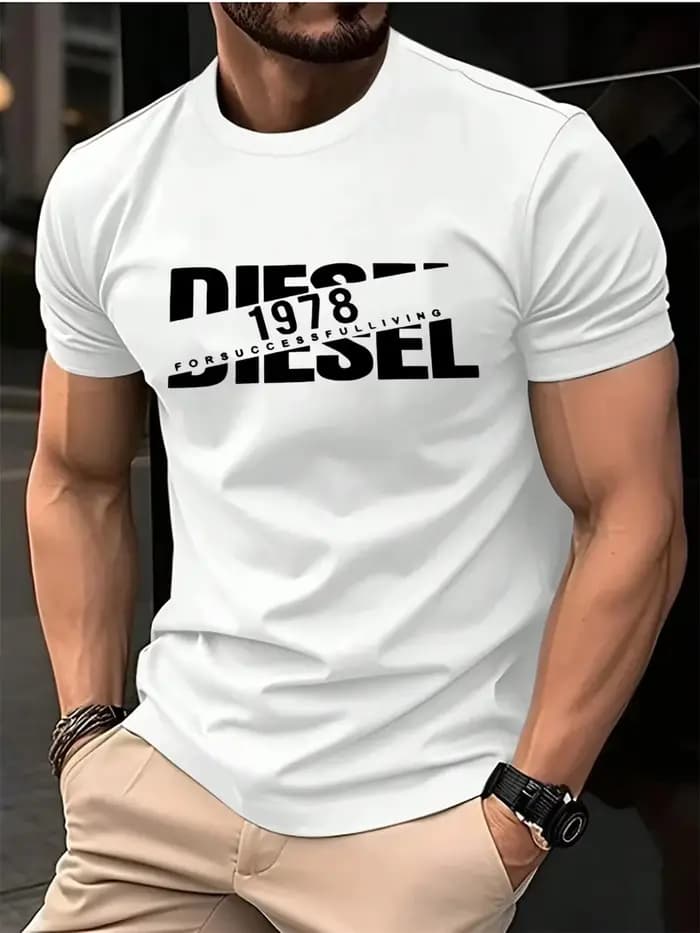 Nouveau T-shirt graphique de luxe Hip Hop 2026 édition limitée pour hommes et femmes