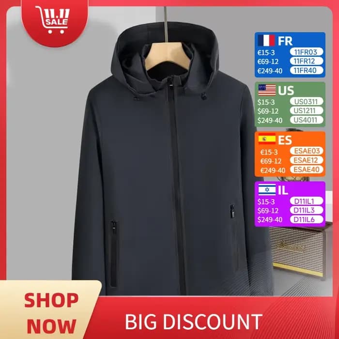 Vestes avec logo personnalisé pour hommes et femmes