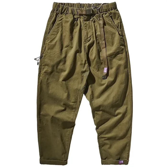 Baggy conique pantalons décontractés coton automne et hiver pantalons de poids salopette pour hommes