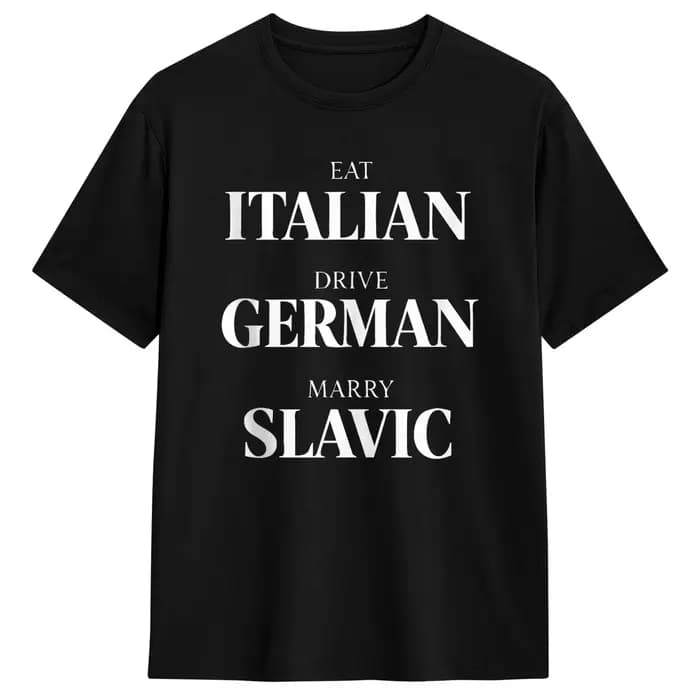 T-shirts pour hommes avec humorisme italien