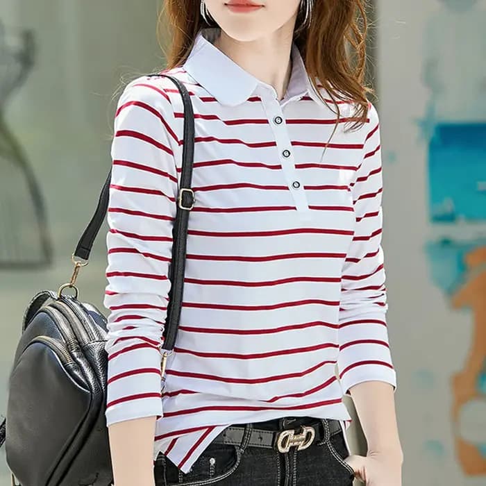 T-shirt rayé Flip UR pour femme