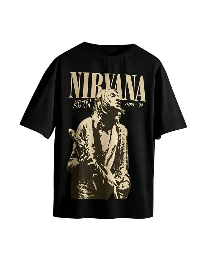 T-shirts de la nouvelle bande musicale Rock-Nirvanas pour hommes et femmes