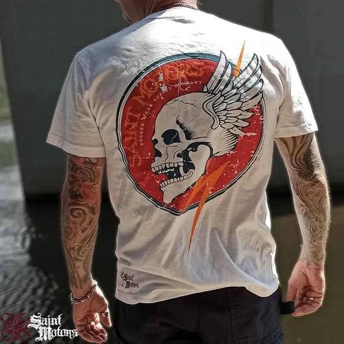 T-shirts de luxe pour hommes – Nouveaux modèles originaux en coton à manches courtes avec motifs Y2K – Vêtements de