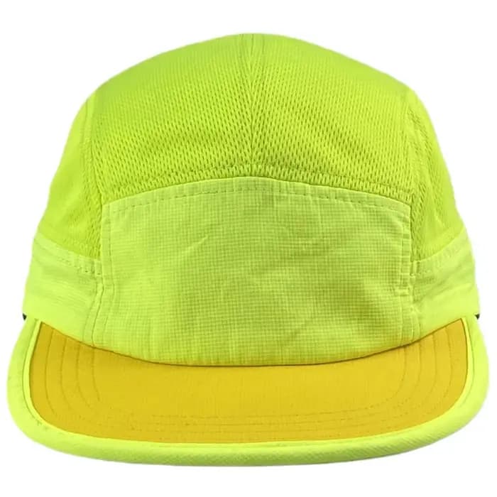 Logo personnalisé imprimé camouflage chapeau hip-hop à cinq panneaux à bords plats casquette de baseball de sport de course réglable pour hommes et femmes d'été