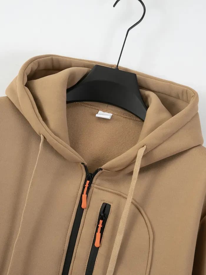 Sweat-shirt de sport décontracté à capuche pour hommes