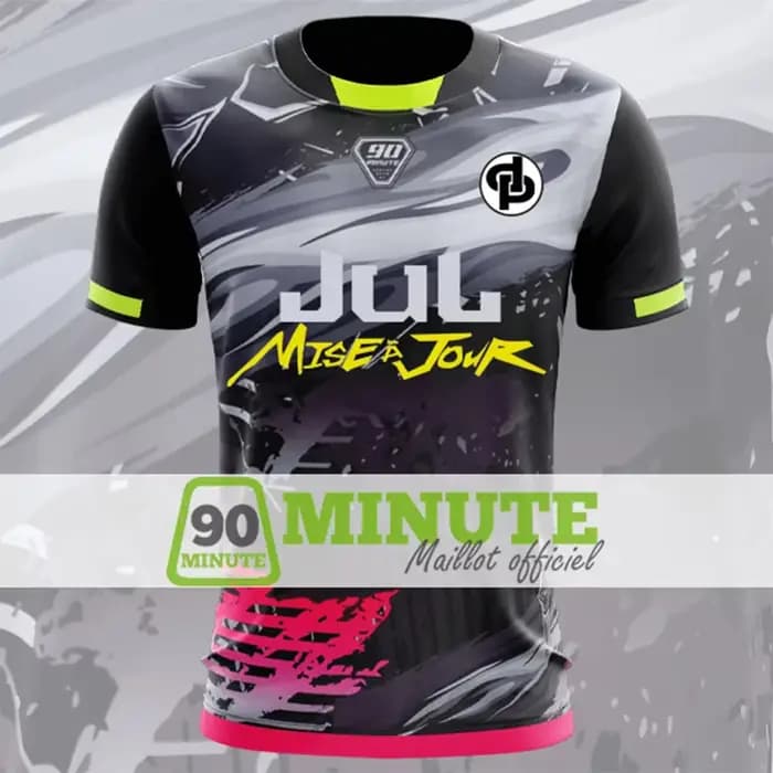 Jul hommes Jersey 90 Minute série 3D imprimé T-shirt