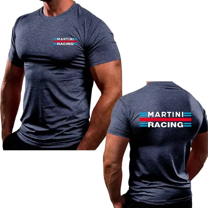 2025 T-shirt pour hommes Martini racing imprimé de haute qualité confortable