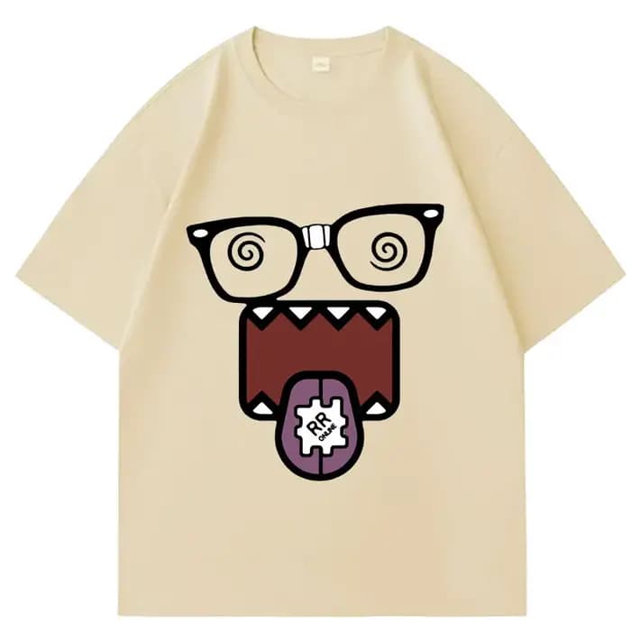 T-shirts Domo Kun Funny Meme pour hommes et femmes