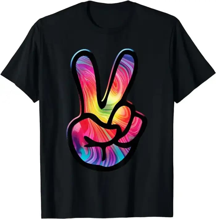 PEACE SIGN Love-Costume Hiphelicopter Style 60s pour femmes